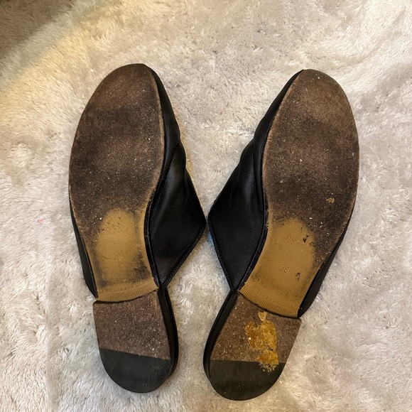 Gucci Princetown Leather Mules - Picture 4 of 7